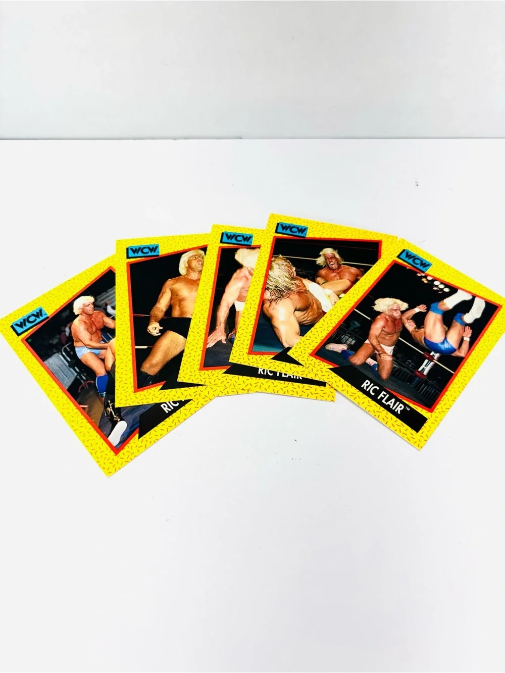 1991 WWF Superstars Pencil/Card Box WWE WCW Hasbro LJN Retro & 89 WCW Cards